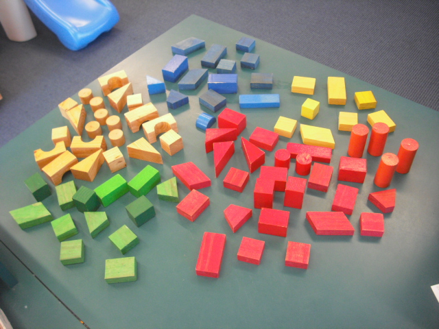 Coloured Wooden Blocks
