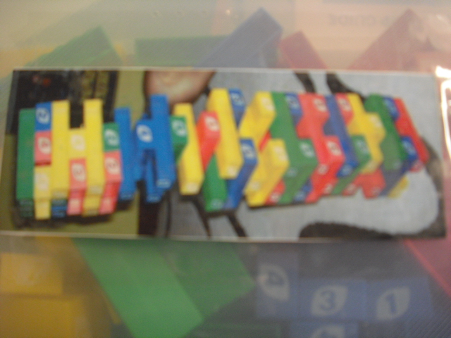 Colourful Jenga
