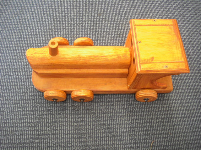 wooden train
