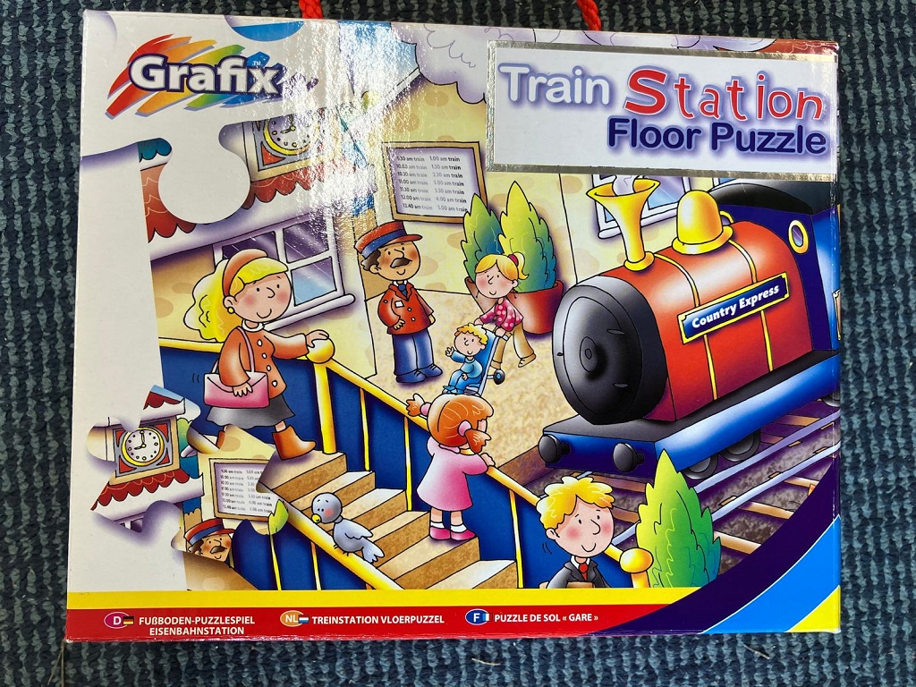 Train Station Floor Puzzle