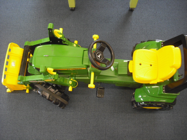 John Deere tractor with front end loader